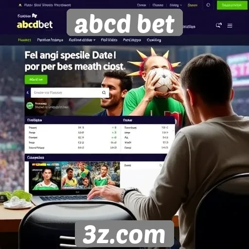 Facilidade de navegação no site abcd bet